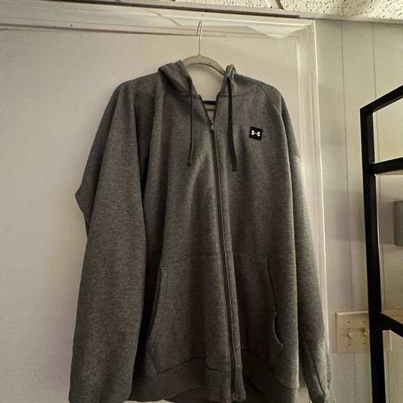 Under Armour Charcoal Full-Zip Sweatshirt - Picture 1 of 4